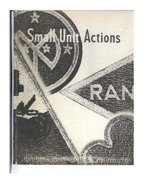 portada Small Unit Actions (en Inglés)