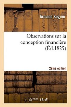 portada Observations sur la conception financière 2e édition (Sciences Sociales) (French Edition)