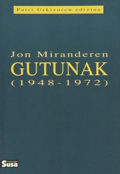 portada Jon Miranderen Gutunak (1948-1972) (Liburuak (Susa)) (in Basque)