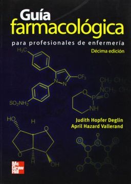 portada Guía Farmacológica Para Enfermería. (in Spanish)