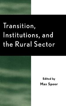 portada transition, institutions and the rural sector