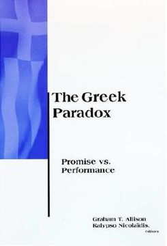 portada the greek paradox: promise vs. performance (en Inglés)