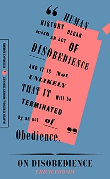 portada On Disobedience: Why Freedom Means Saying "No" to Power (Resistance Library) 