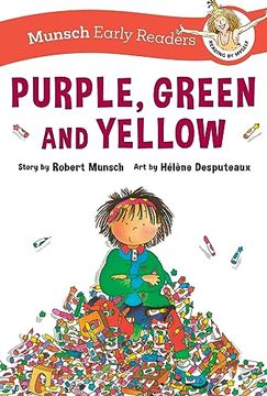 portada Purple, Green, and Yellow Early Reader (en Inglés)