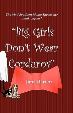portada big girls don't wear corduroy (en Inglés)