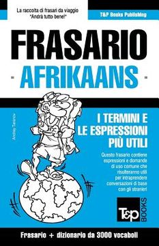 portada Frasario Italiano-Afrikaans e vocabolario tematico da 3000 vocaboli (en Italiano)