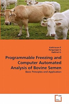 portada programmable freezing and computer automated analysis of bovine semen (en Inglés)