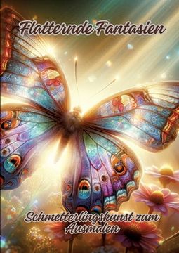 portada Flatternde Fantasien: Schmetterlingskunst zum Ausmalen (en Alemán)