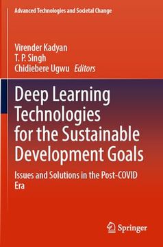 portada Deep Learning Technologies for the Sustainable Development Goals (en Inglés)