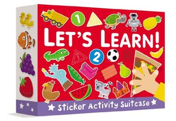 portada Let's Learn! Sticker Activity Suitcase