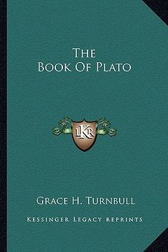 portada the book of plato (en Inglés)