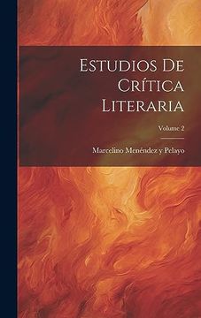 portada Estudios de Crítica Literaria; Volume 2 (in Spanish)
