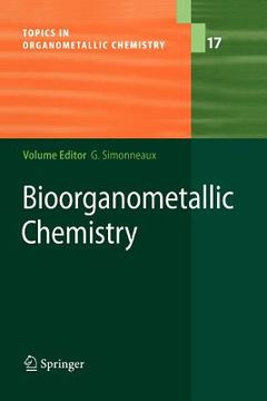 portada bioorganometallic chemistry (en Inglés)