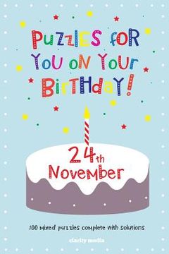portada Puzzles for you on your Birthday - 24th November (en Inglés)