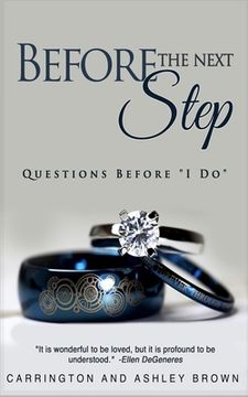 portada Before the Next Step: Questions Before "I Do" (en Inglés)