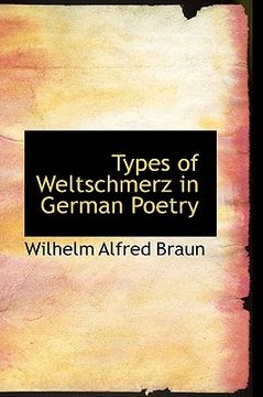 portada types of weltschmerz in german poetry