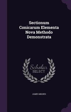 portada Sectionum Conicarum Elementa Nova Methodo Demonstrata (en Inglés)