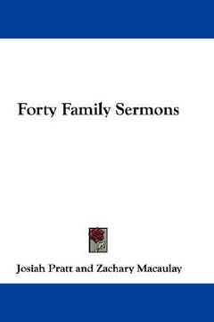 portada forty family sermons (en Inglés)