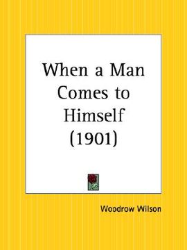 portada when a man comes to himself (in English)