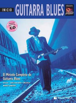 portada Guitarra Blues Inicio: Beginning Blues Guitar (Spanish Language Edition), Book & CD