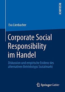 portada Corporate Social Responsibility Im Handel: Diskussion Und Empirische Evidenz Des Alternativen Betriebstyps Sozialmarkt