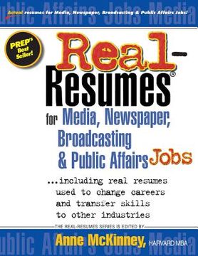 portada Real-Resumes for Media, Newspaper, Broadcasting & Public Affairs Jobs... (en Inglés)
