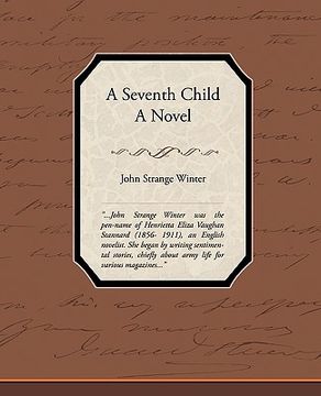 portada a seventh child a novel