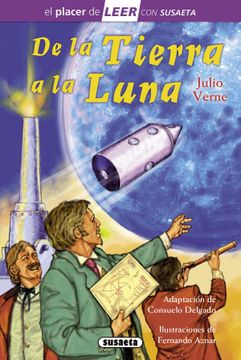 portada De la Tierra a la Luna (in Spanish)