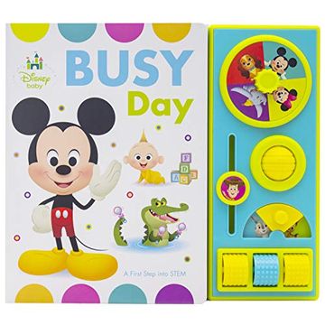 portada Disney Baby Busy Baby Book op: Busy day (en Inglés)