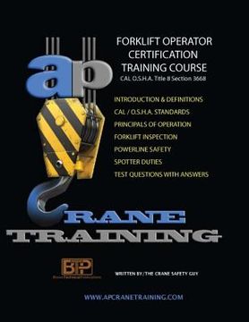 portada Forklift Operator Certification Training Course (in English)
