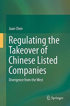 portada Regulating the Takeover of Chinese Listed Companies (en Inglés)