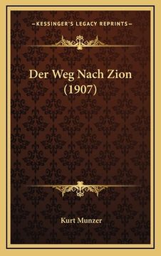 portada Der Weg Nach Zion (1907) (in German)