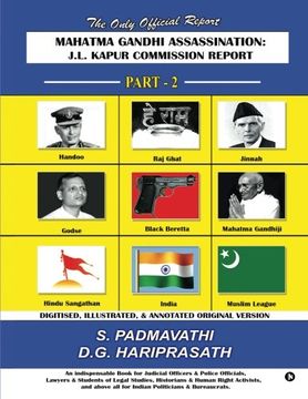 portada Mahatma Gandhi Assassination : J.L. Kapur Commission Report - Part - 2