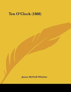 portada ten o'clock (1888) (en Inglés)