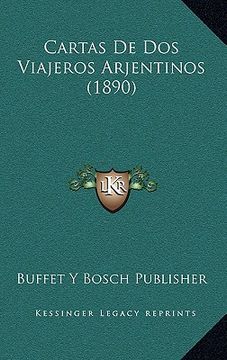 portada Cartas de dos Viajeros Arjentinos (1890) (in Spanish)