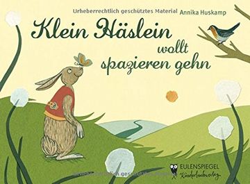portada Klein Häslein wollt spazieren gehn (en Alemán)