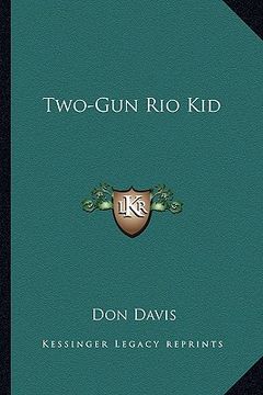 portada two-gun rio kid (en Inglés)