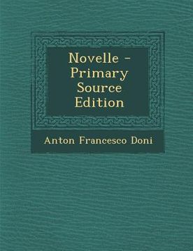 portada Novelle (en Italiano)
