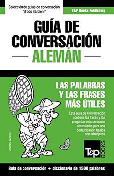 portada Guía de Conversación Español-Alemán y Diccionario Conciso de 1500 Palabras: 20 (Spanish Collection) (in Spanish)