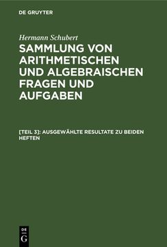 portada Ausgewã Â¤Hlte Resultate zu Beiden Heften (German Edition) [Hardcover ] 