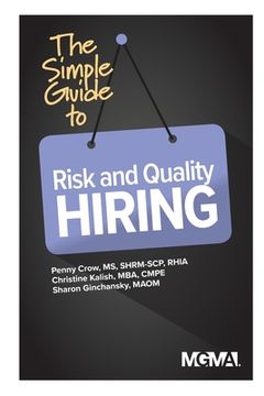 portada The Simple Guide to Risk and Quality Hiring (en Inglés)