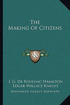 portada the making of citizens (en Inglés)