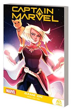 portada Captain Marvel: Game on (en Inglés)