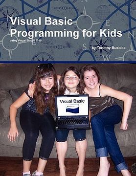 portada visual basic programming for kids (en Inglés)