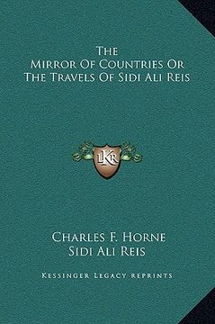portada the mirror of countries or the travels of sidi ali reis (en Inglés)