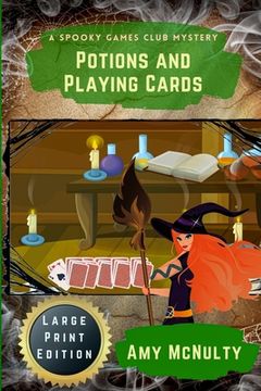 portada Potions and Playing Cards: Large Print Edition (en Inglés)