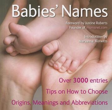 portada Babies' Names (en Inglés)