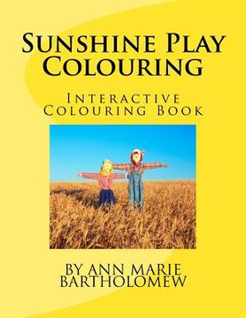 portada Sunshine Play Colouring: Interactive Colouring Book (in English)