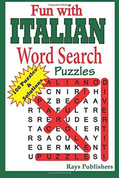 portada Fun With Italian - Word Search Puzzles: Volume 1 (en Italiano)