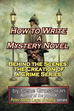 portada how to write a mystery novel (in English)